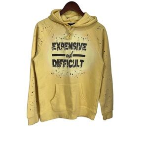 Yellow Graphic Hoodie